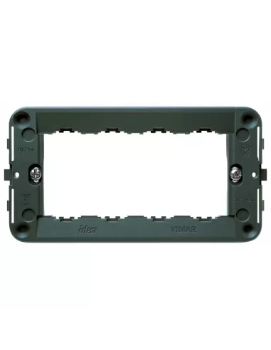 Support Vimar Idea pour 4 modules - Vis